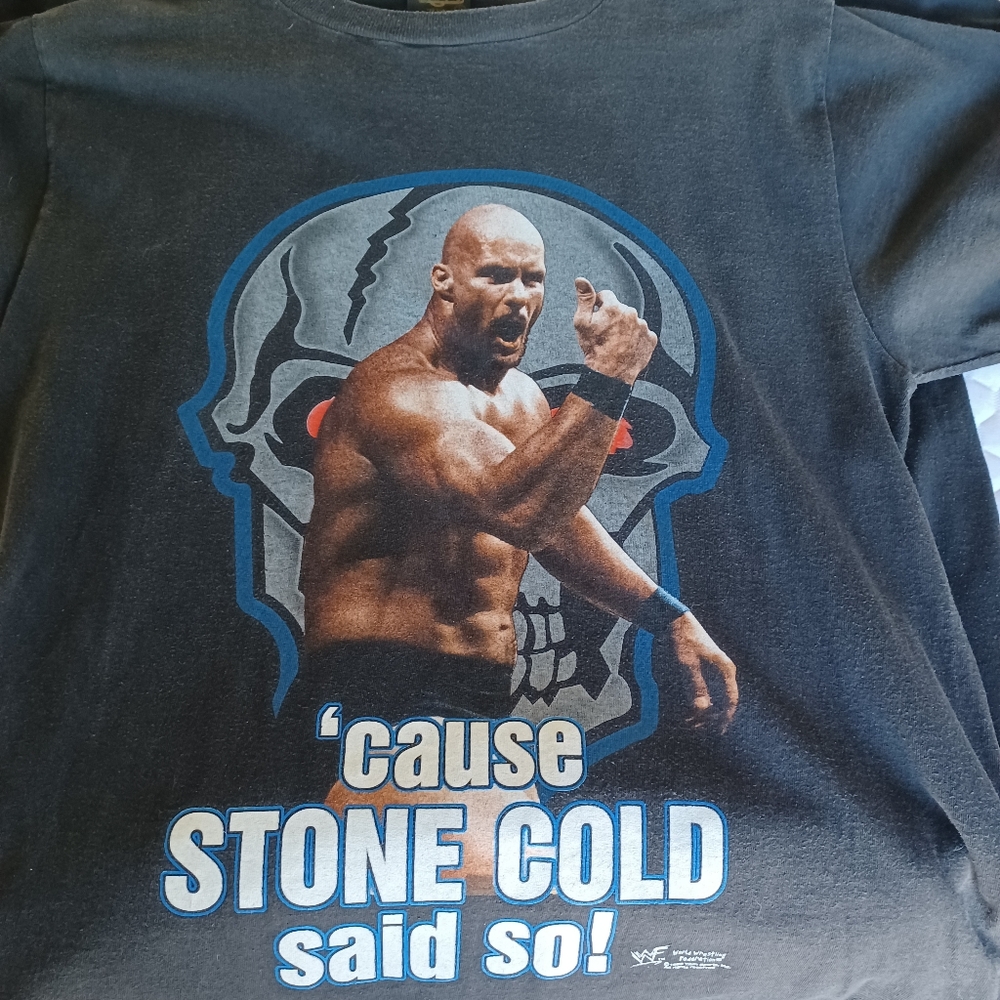 Vintage Stone Cold Steve Austin Tshirt Size L